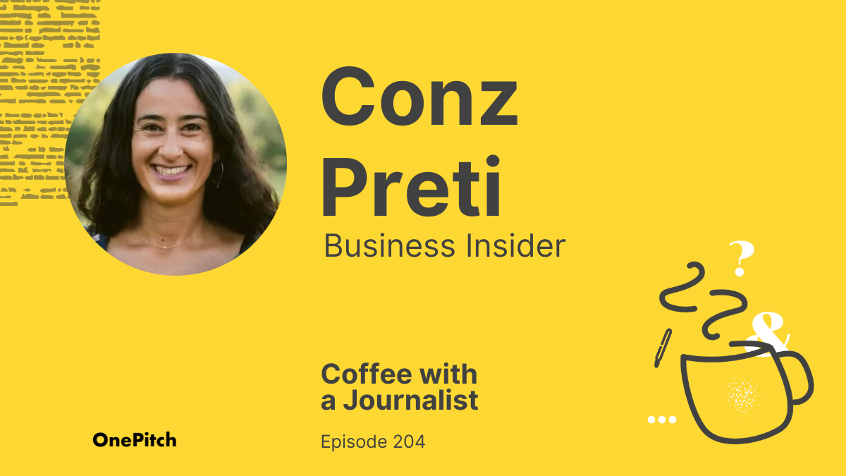 Coffee with a Journalist Conz Preti, Business Insider